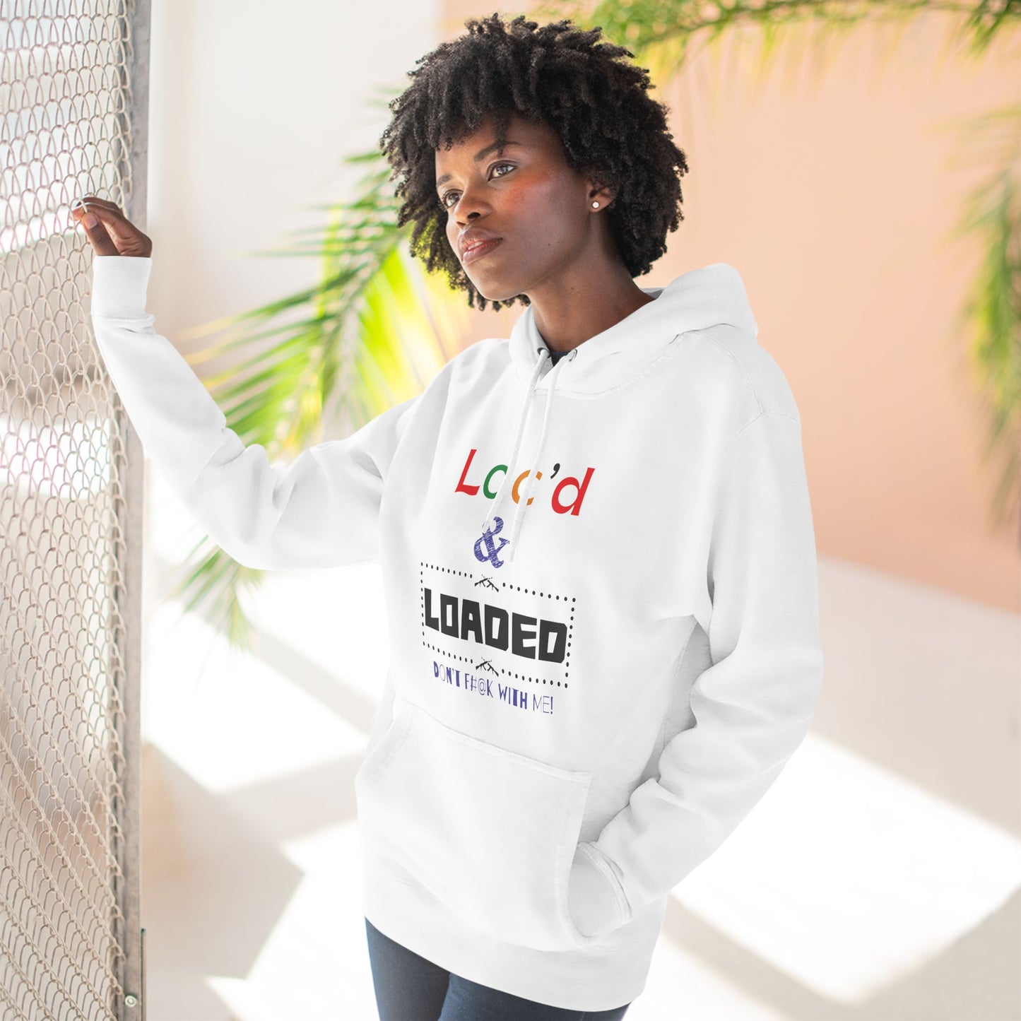 Loc'd n Loaded Fleece Hoodie