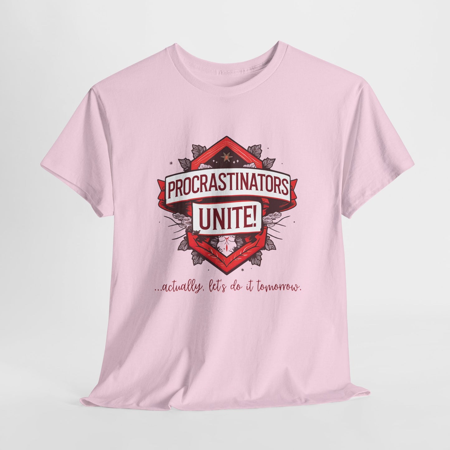 Procrastinators Unite Unisex Heavy Cotton Tee