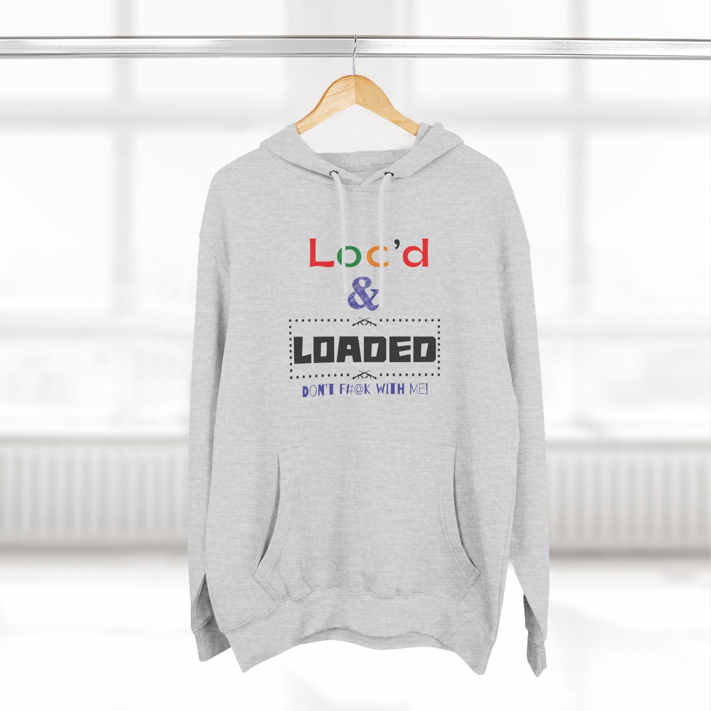 Loc'd n Loaded Fleece Hoodie