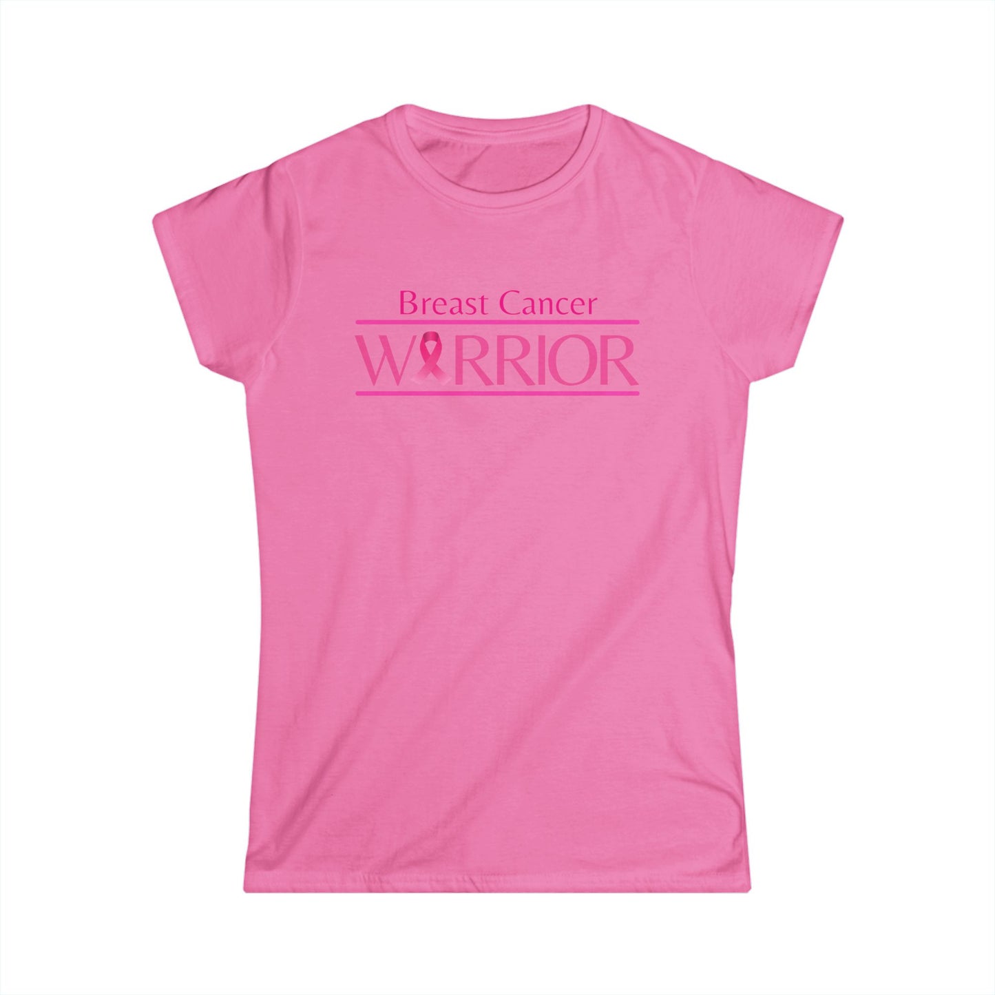 Breast Cancer Warrior Women's Softstyle Tee