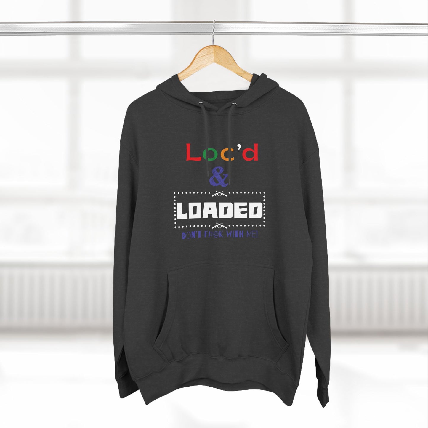 Loc'd n Loaded Fleece Hoodie