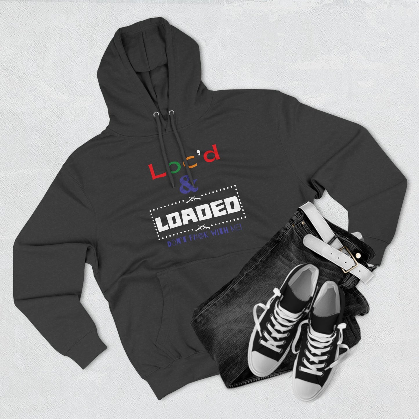 Loc'd n Loaded Fleece Hoodie