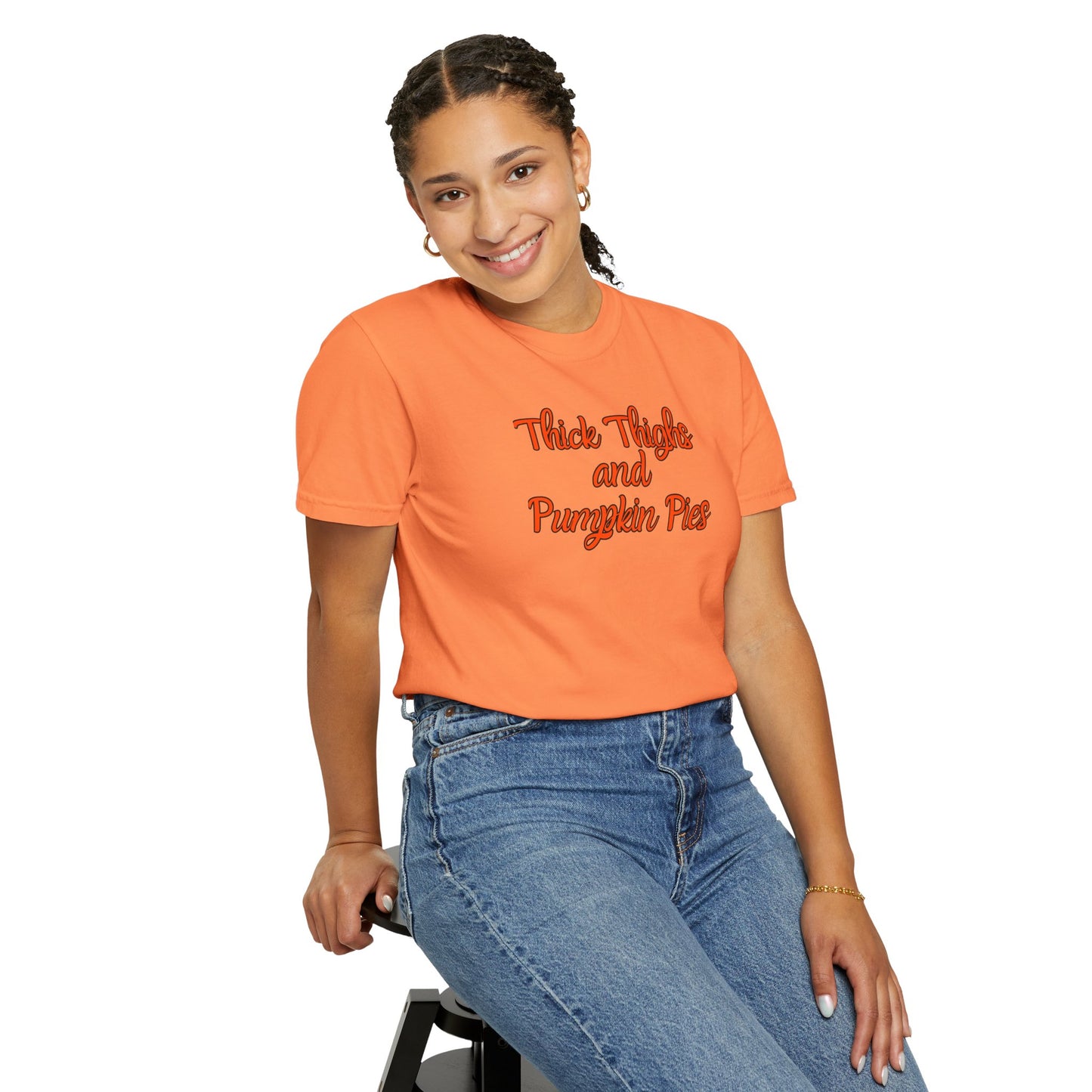 Thick Thighs and Pumpkin Pies T-shirt for Women