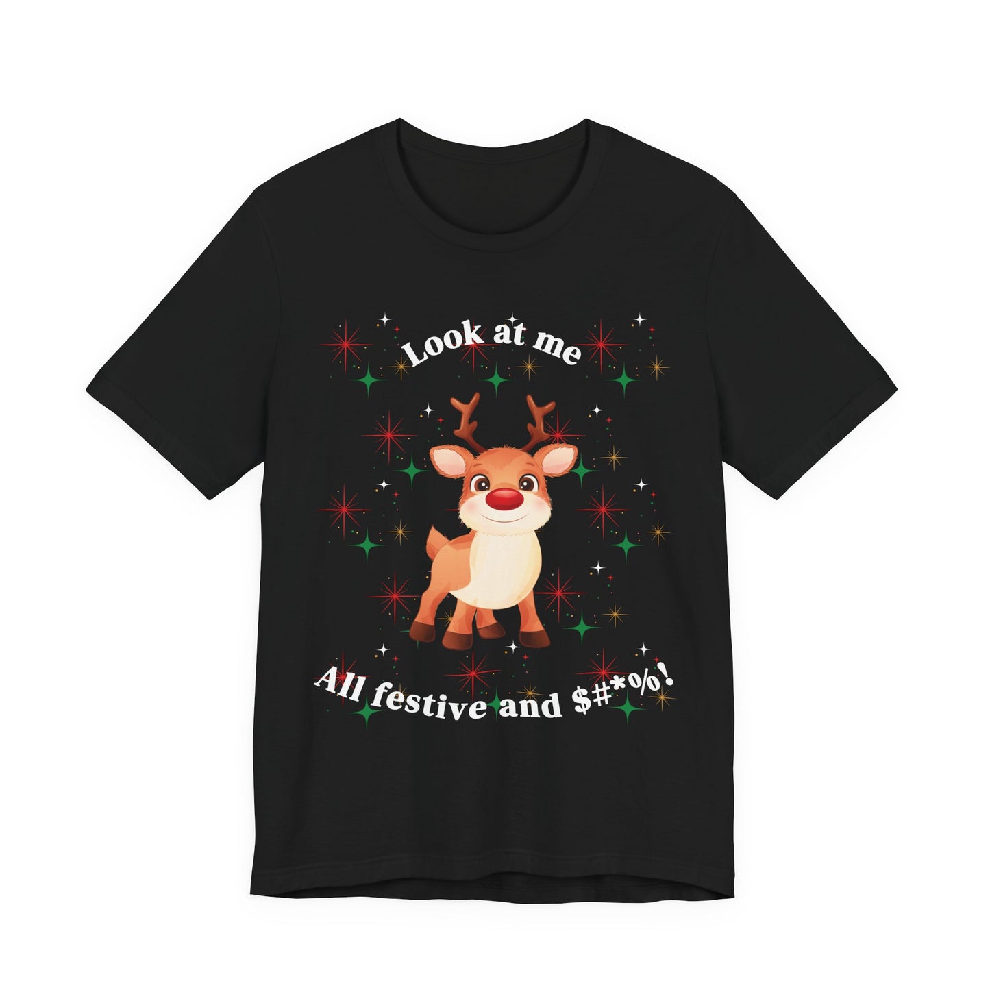 All Festive Christmas Tee- Jersey Short Sleeve Tee