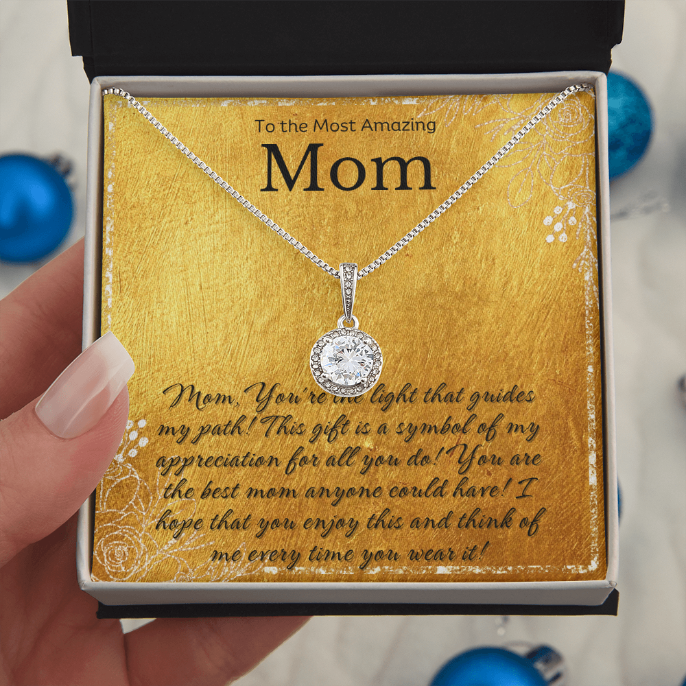 To My the Most Amazing Mother - Forever Love Necklace