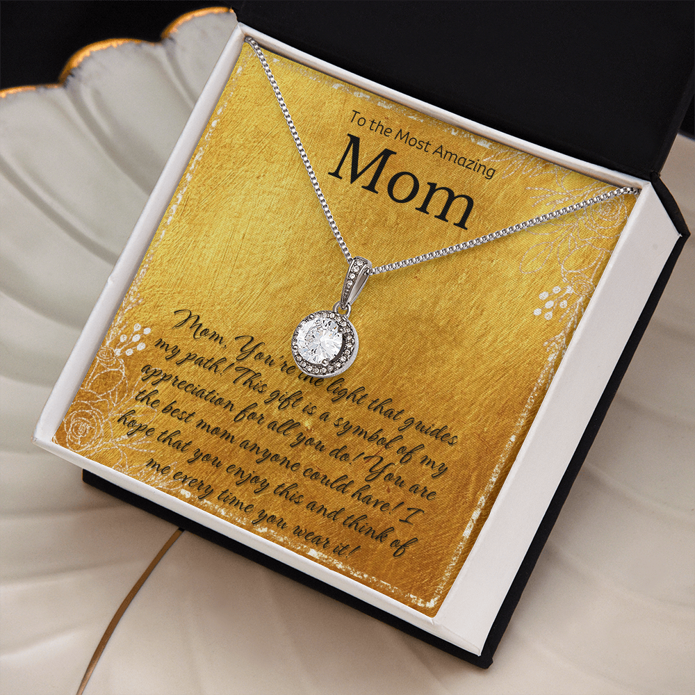 To My the Most Amazing Mother - Forever Love Necklace