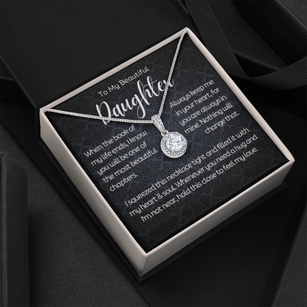 To My Beautiful Daughter - Eternal Hope Necklace