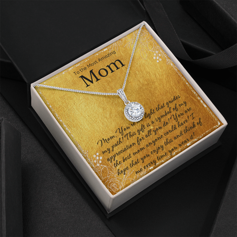 To My the Most Amazing Mother - Forever Love Necklace