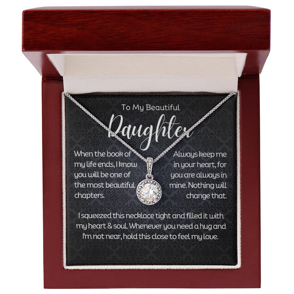 To My Beautiful Daughter - Eternal Hope Necklace