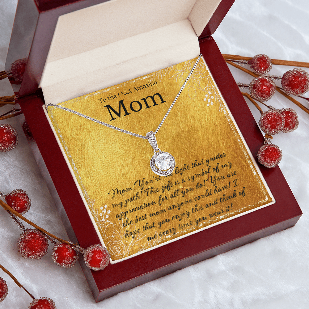 To My the Most Amazing Mother - Forever Love Necklace