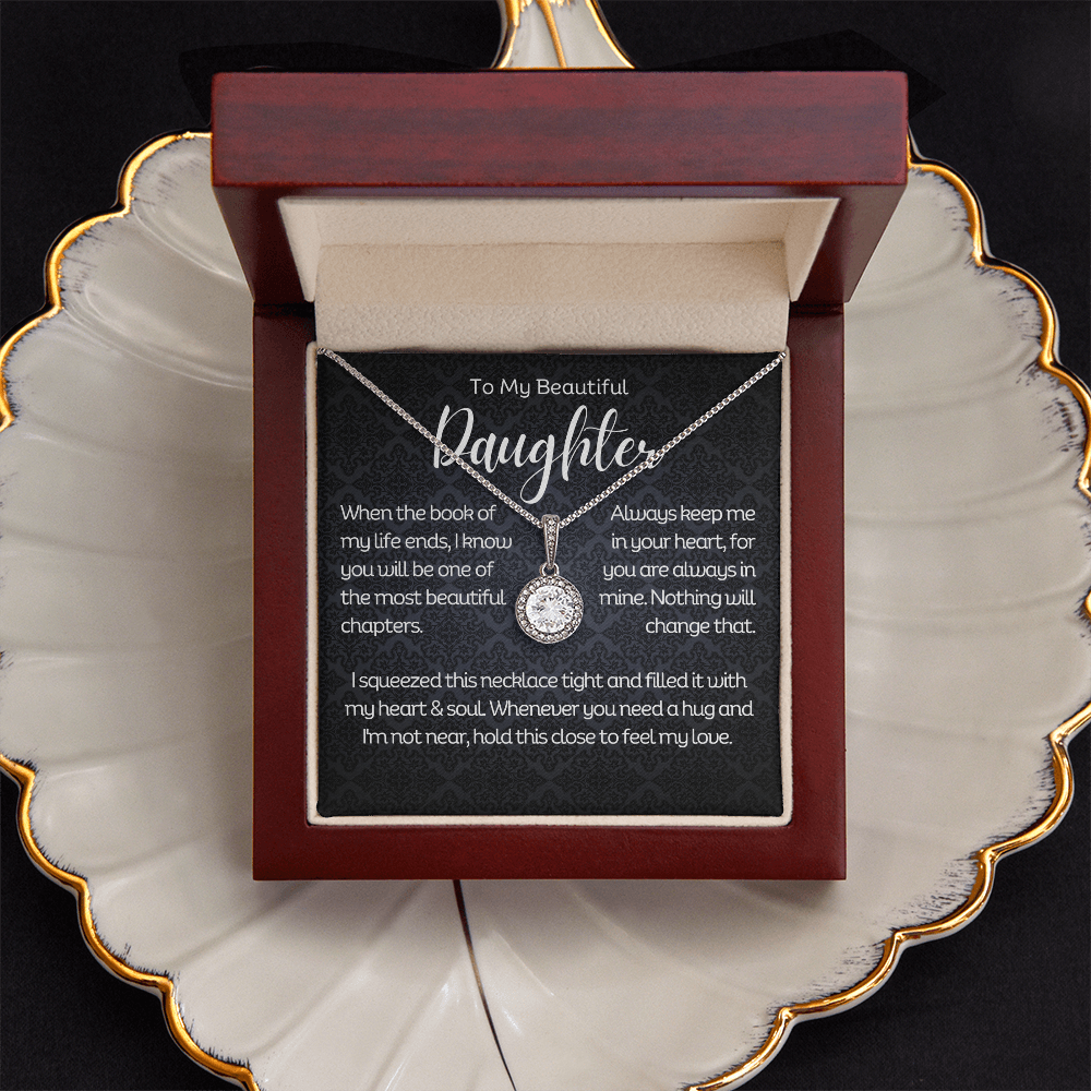 To My Beautiful Daughter - Eternal Hope Necklace