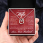 To My Wife - Lucky In Love Necklace