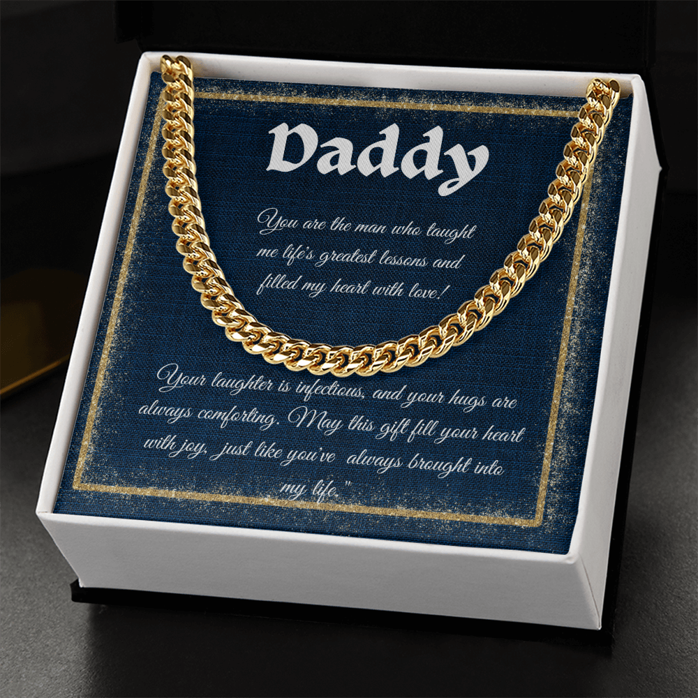 To My Daddy - Cuban Link Chain