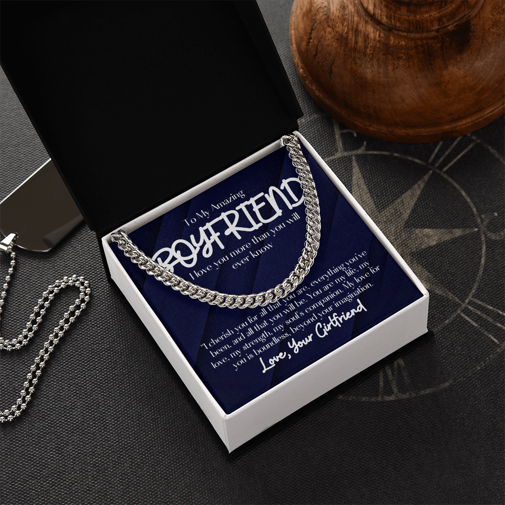 To My Boyfriend - Cuban Link Chain #2