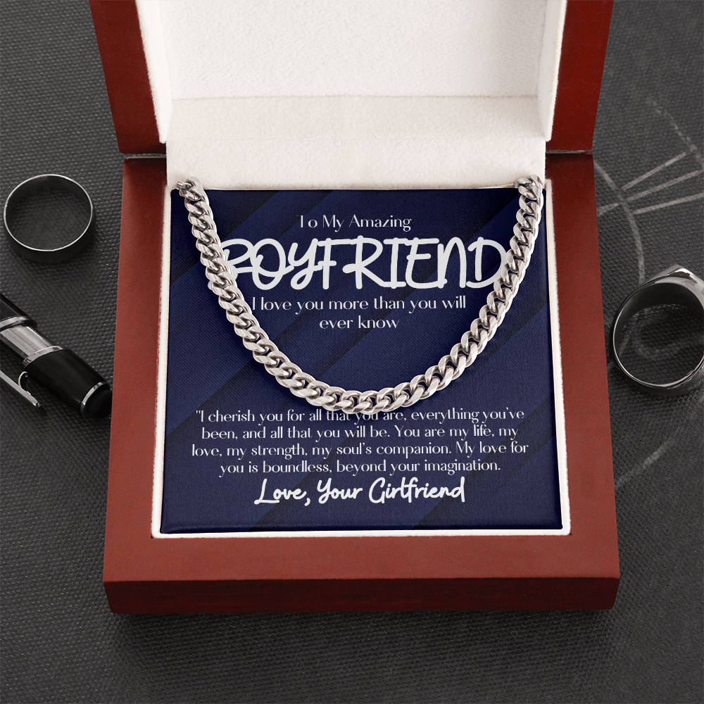 To My Boyfriend - Cuban Link Chain #2