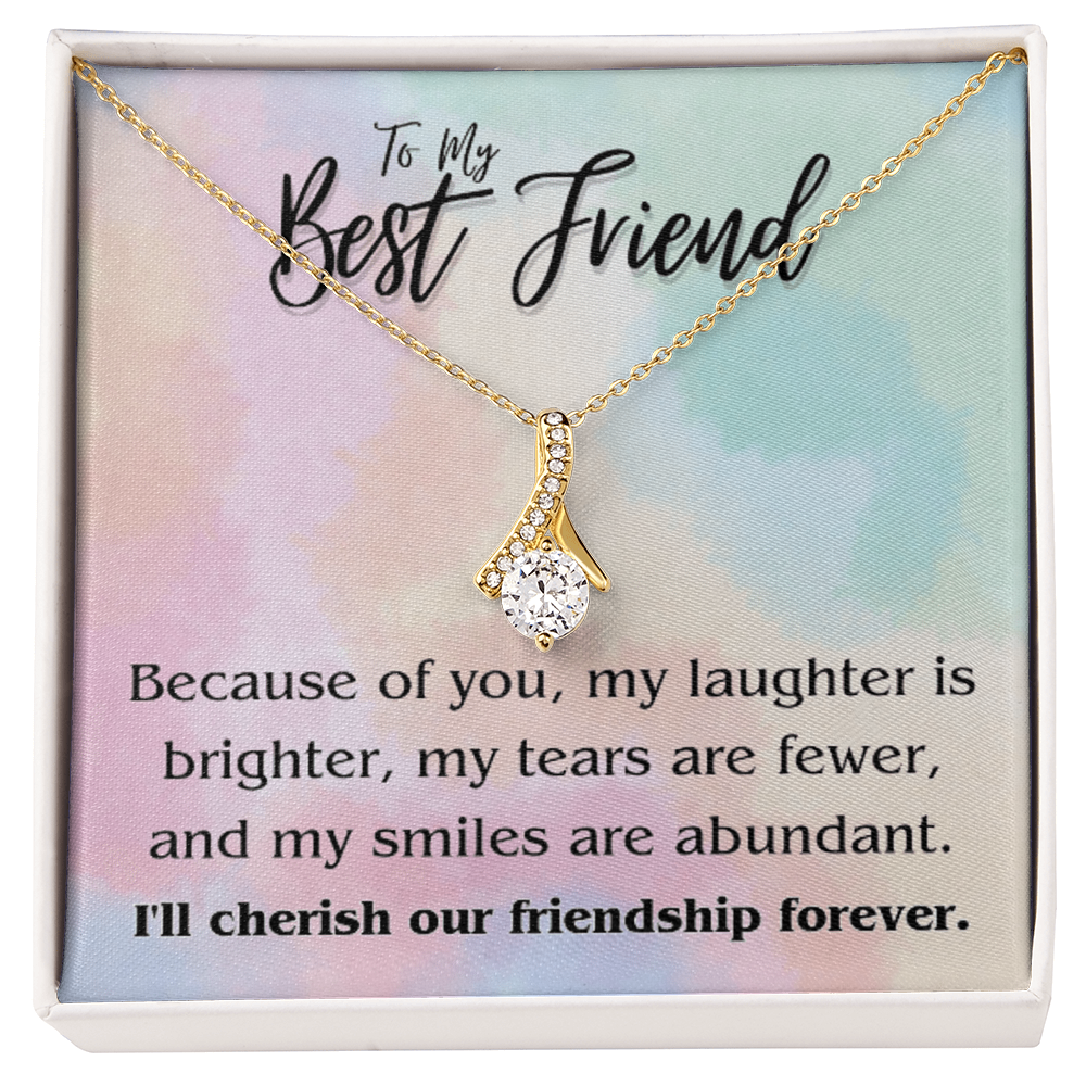 To My Best Friend - Alluring Beauty Necklace