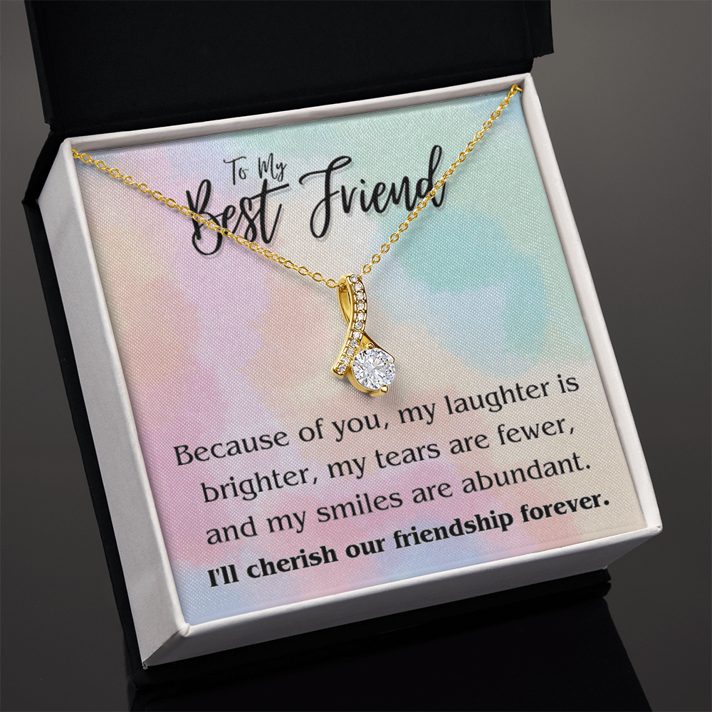 To My Best Friend - Alluring Beauty Necklace