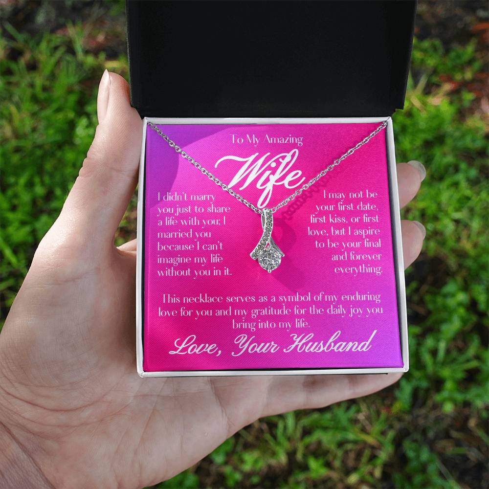 To My Wife - Alluring Beauty Necklace