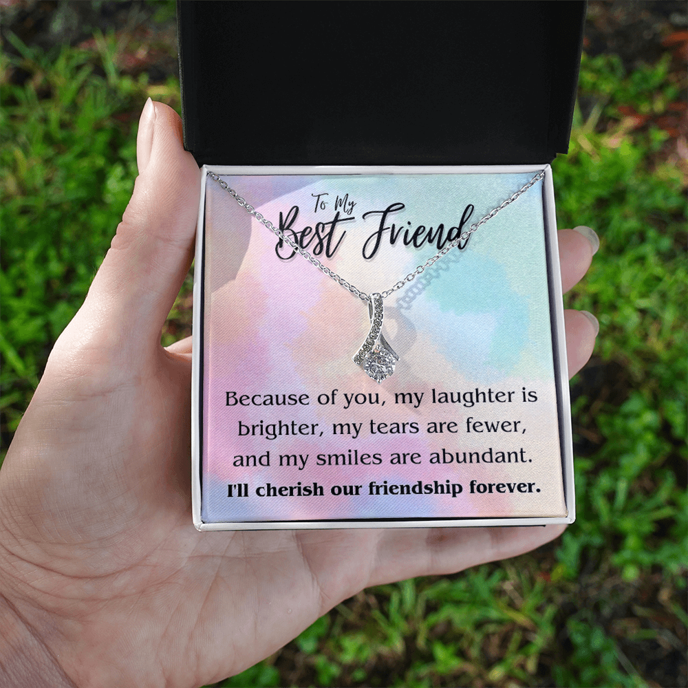 To My Best Friend - Alluring Beauty Necklace