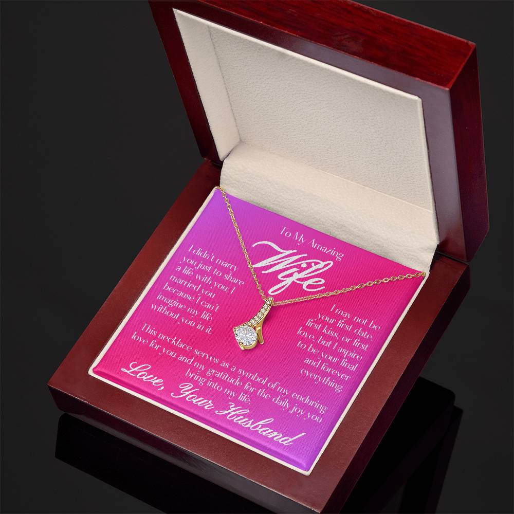 To My Wife - Alluring Beauty Necklace