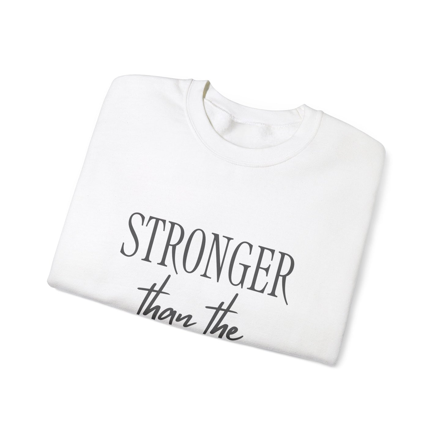 Stronger than the Storm Unisex Heavy Blend™ Crewneck Sweatshirt