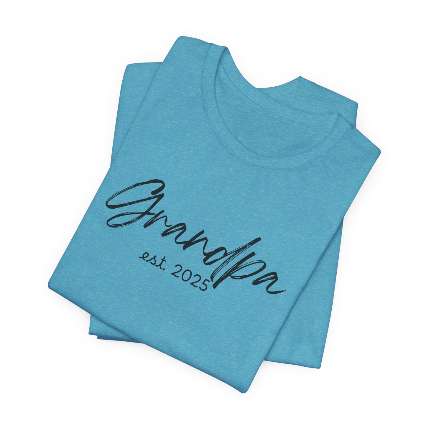 Est 2025 - Grandpa Short Sleeve Jersey Tee