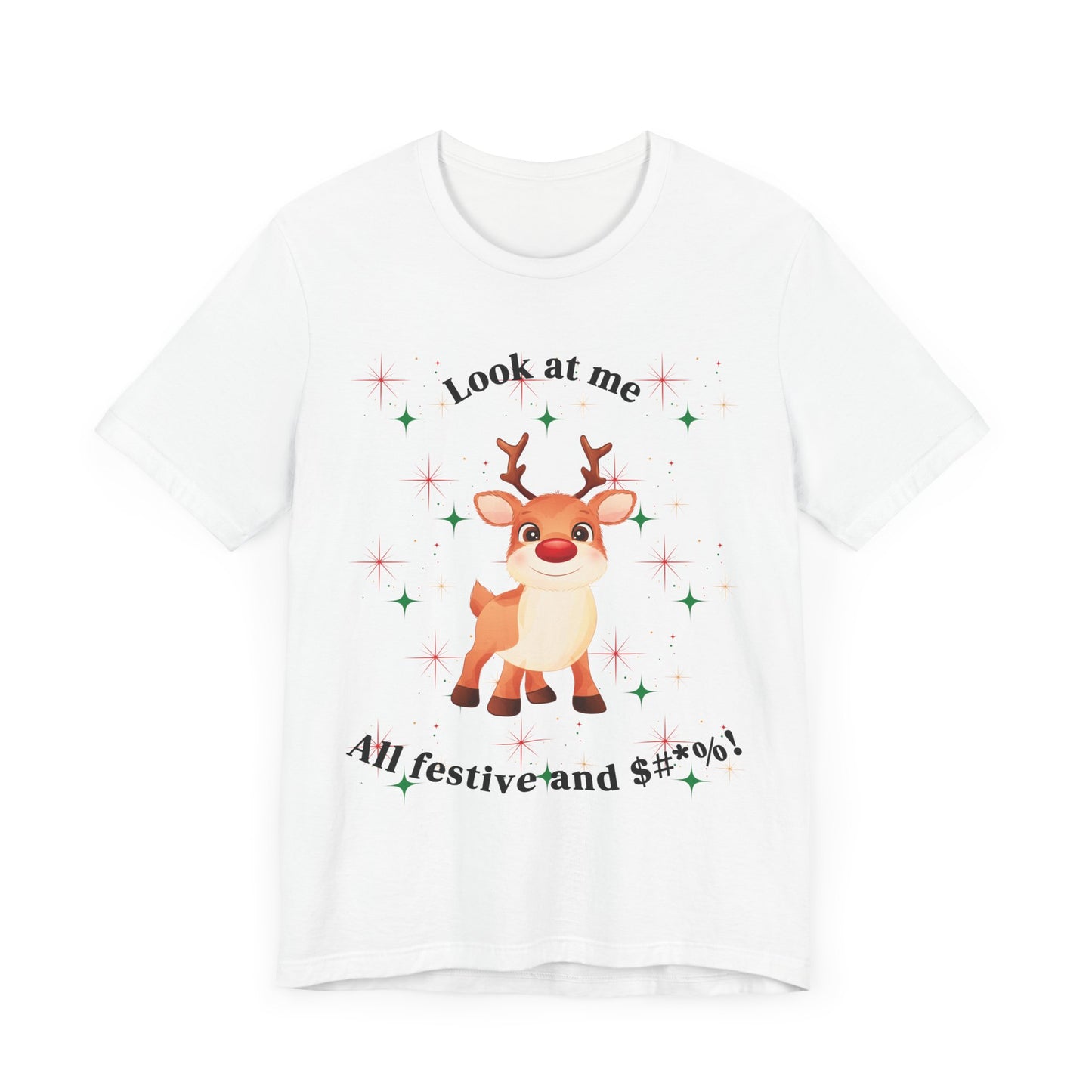 All Festive Christmas Tee- Jersey Short Sleeve Tee