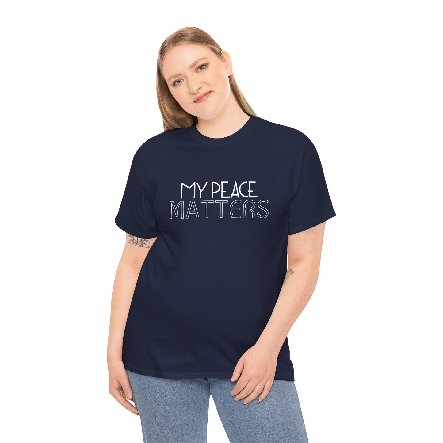 My Peace Matters Unisex Heavy Cotton Tee