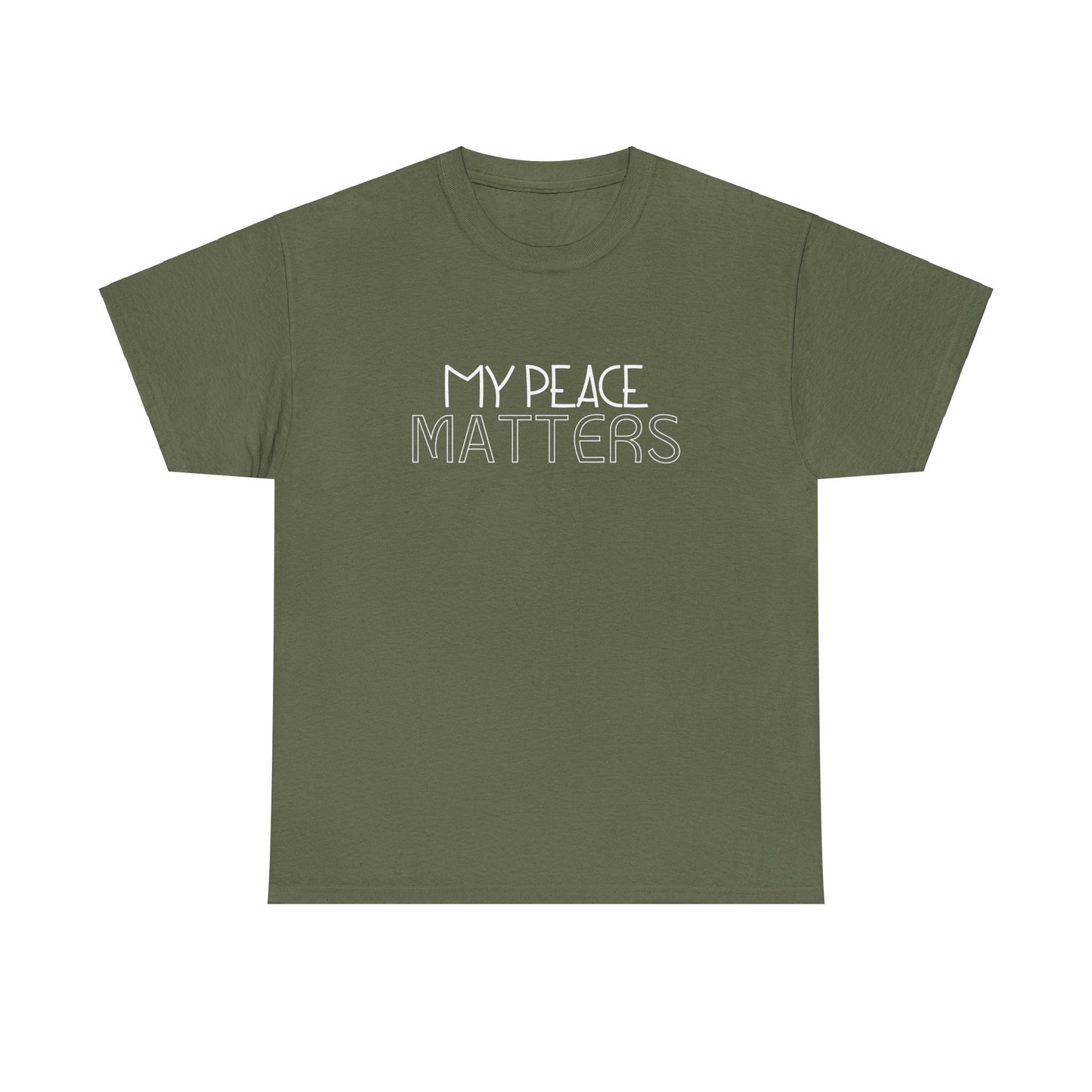 My Peace Matters Unisex Heavy Cotton Tee