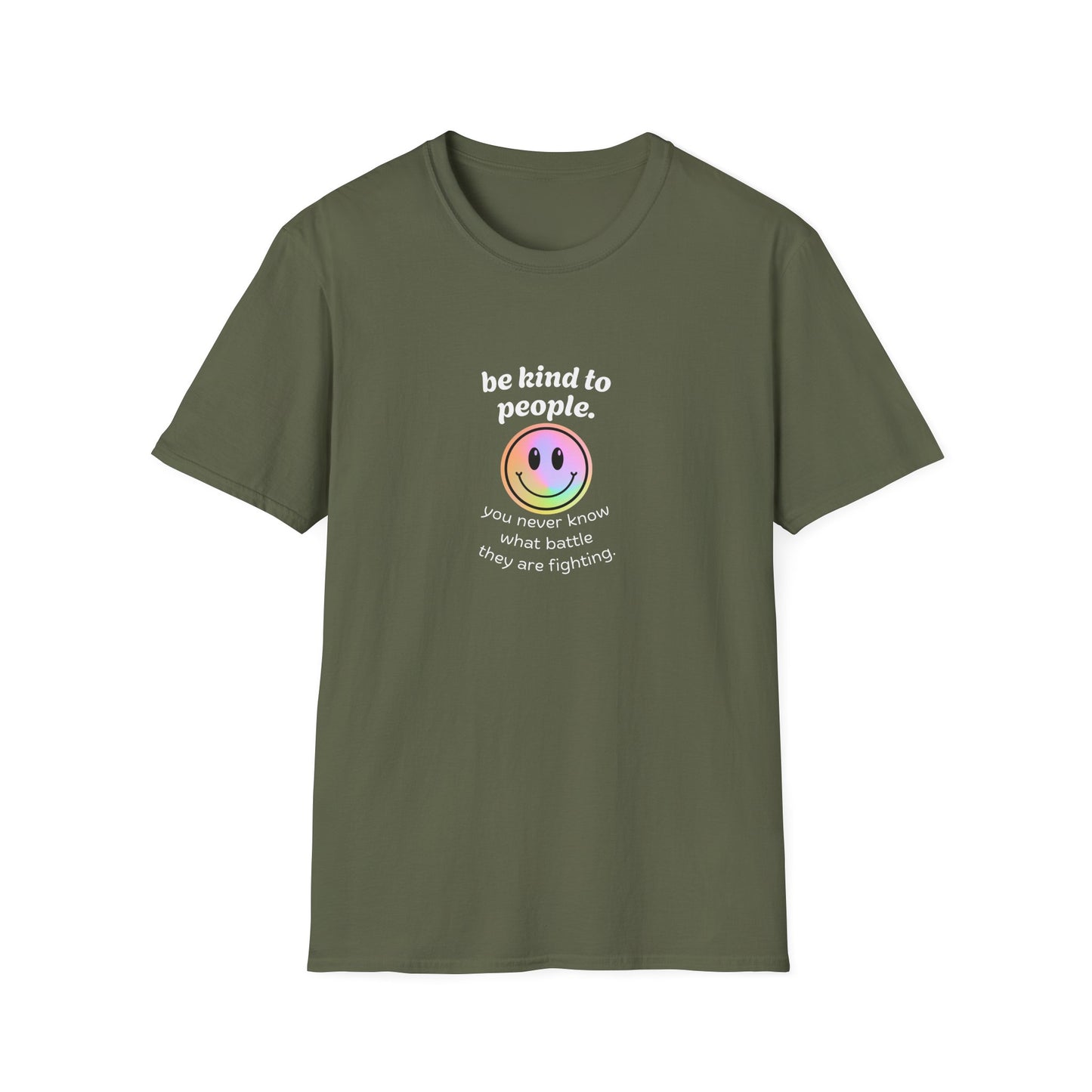 Be Kind To People T-Shirt — Inspirational Message Tee
