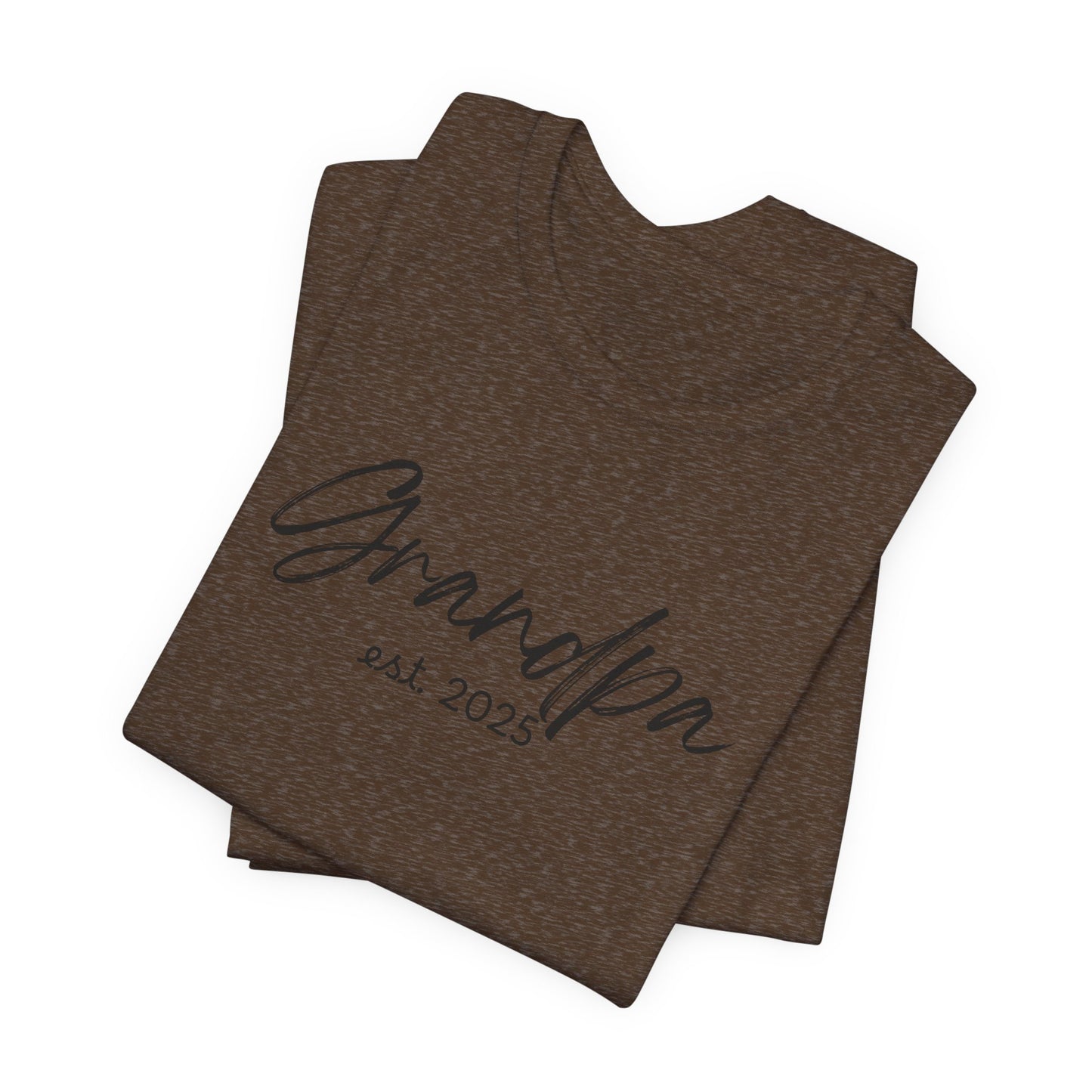 Est 2025 - Grandpa Short Sleeve Jersey Tee