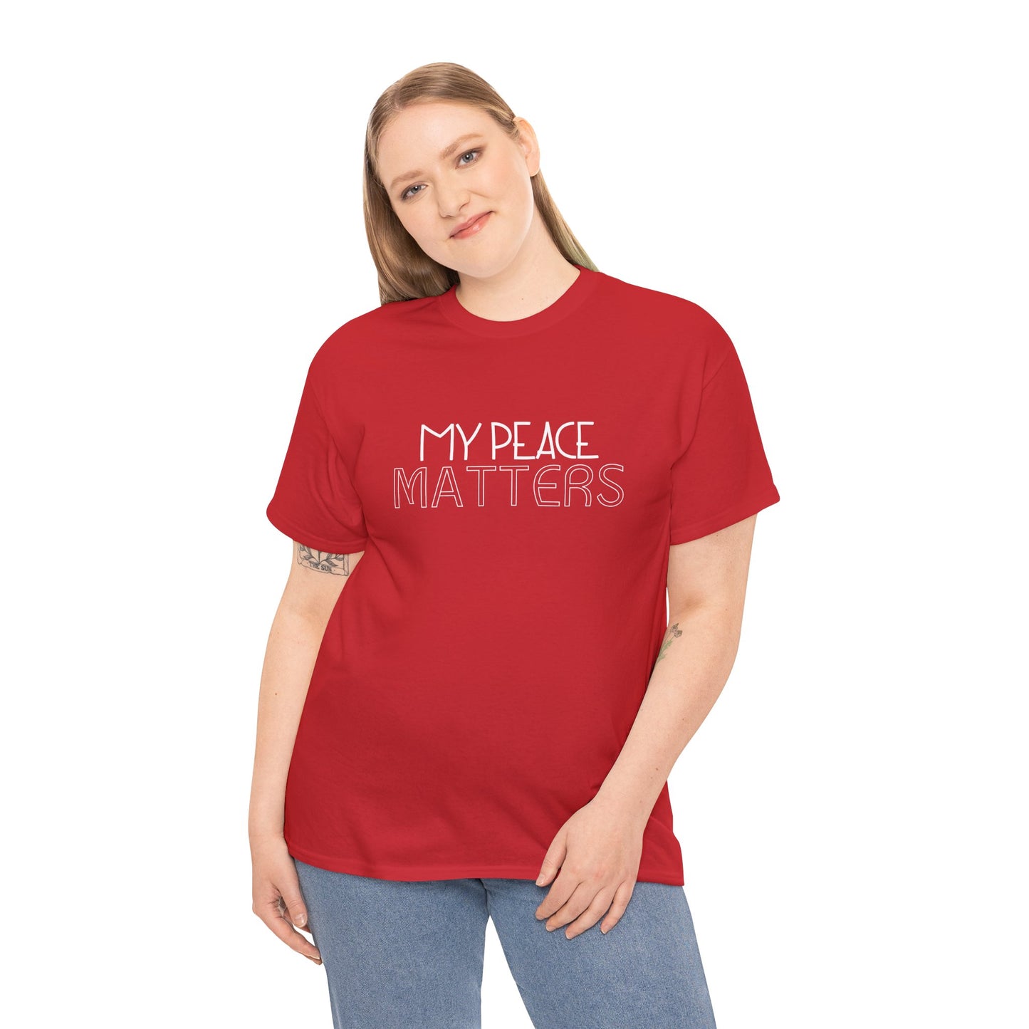 My Peace Matters Unisex Heavy Cotton Tee