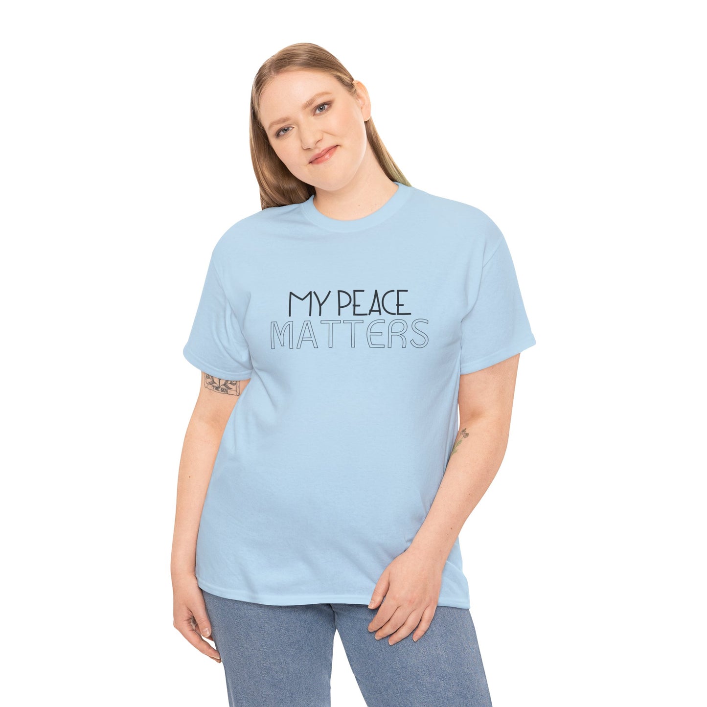 My Peace Matters Unisex Heavy Cotton Tee