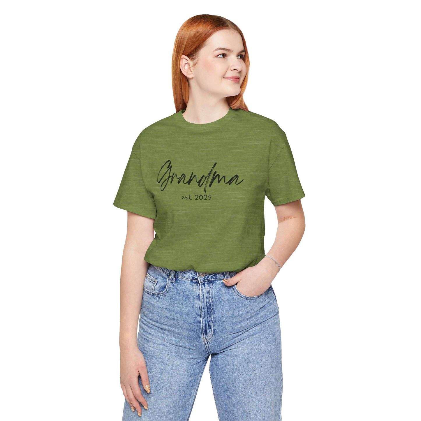 Est 2025 - Grandma Short Sleeve Jersey Tee