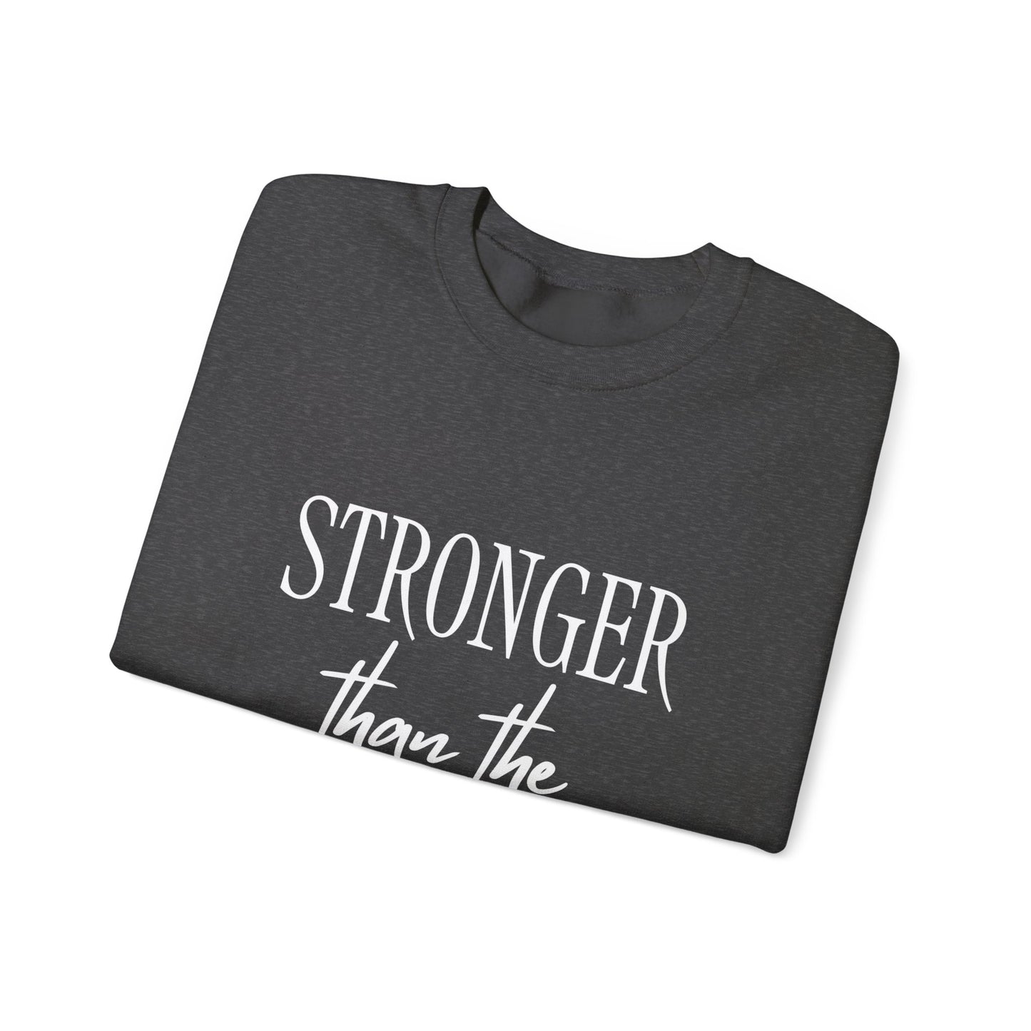 Stronger than the Storm Unisex Heavy Blend™ Crewneck Sweatshirt