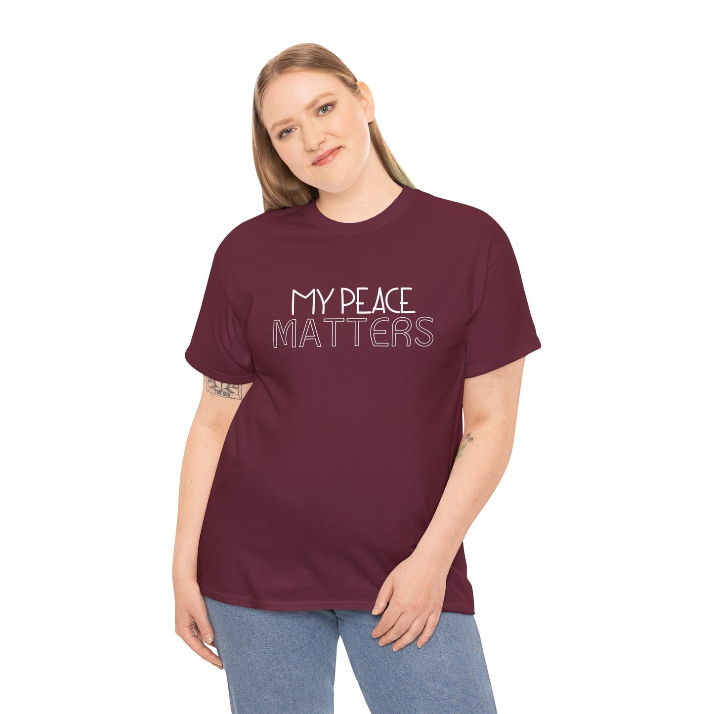 My Peace Matters Unisex Heavy Cotton Tee