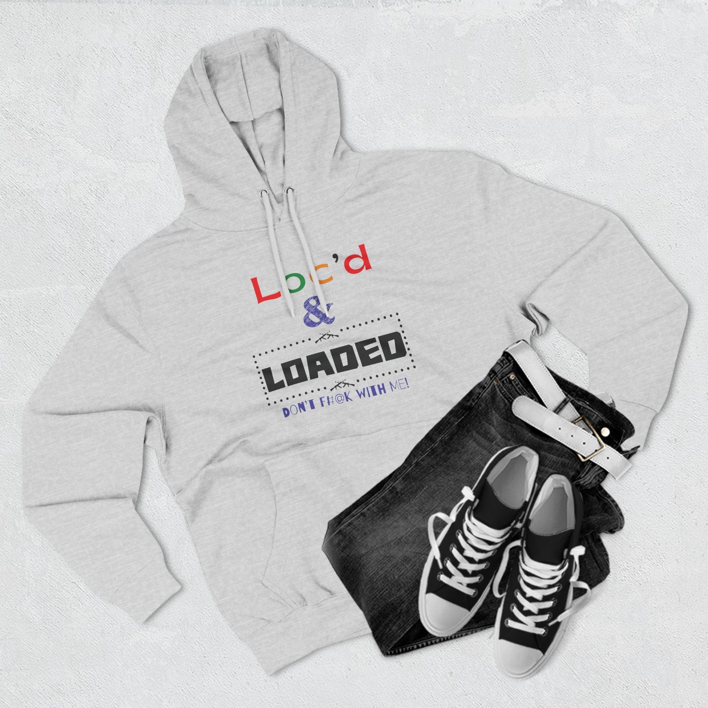 Loc'd  n Loaded Fleece Hoodie