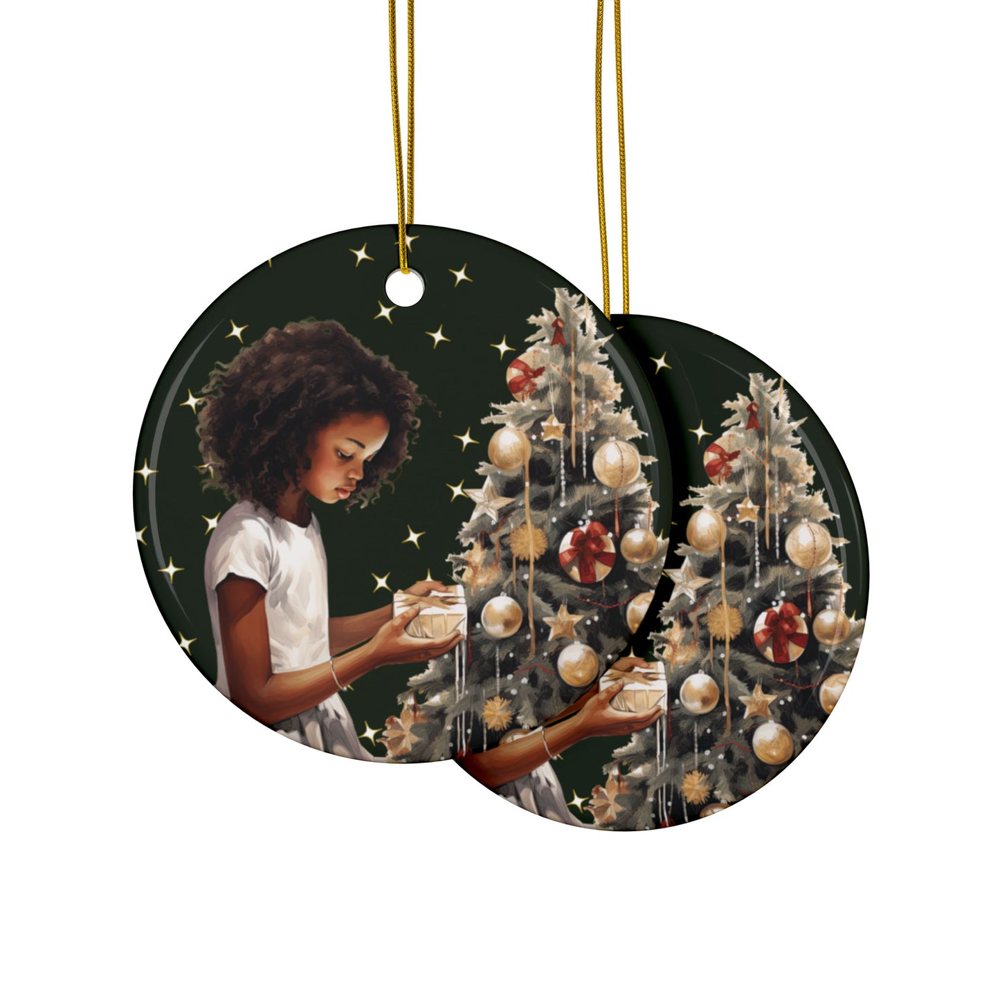 Christmas Magic - Premium - Ceramic Ornament