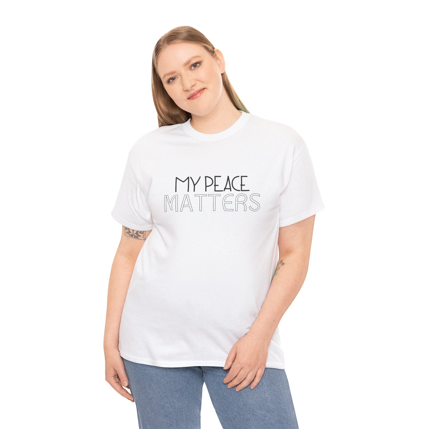 My Peace Matters Unisex Heavy Cotton Tee