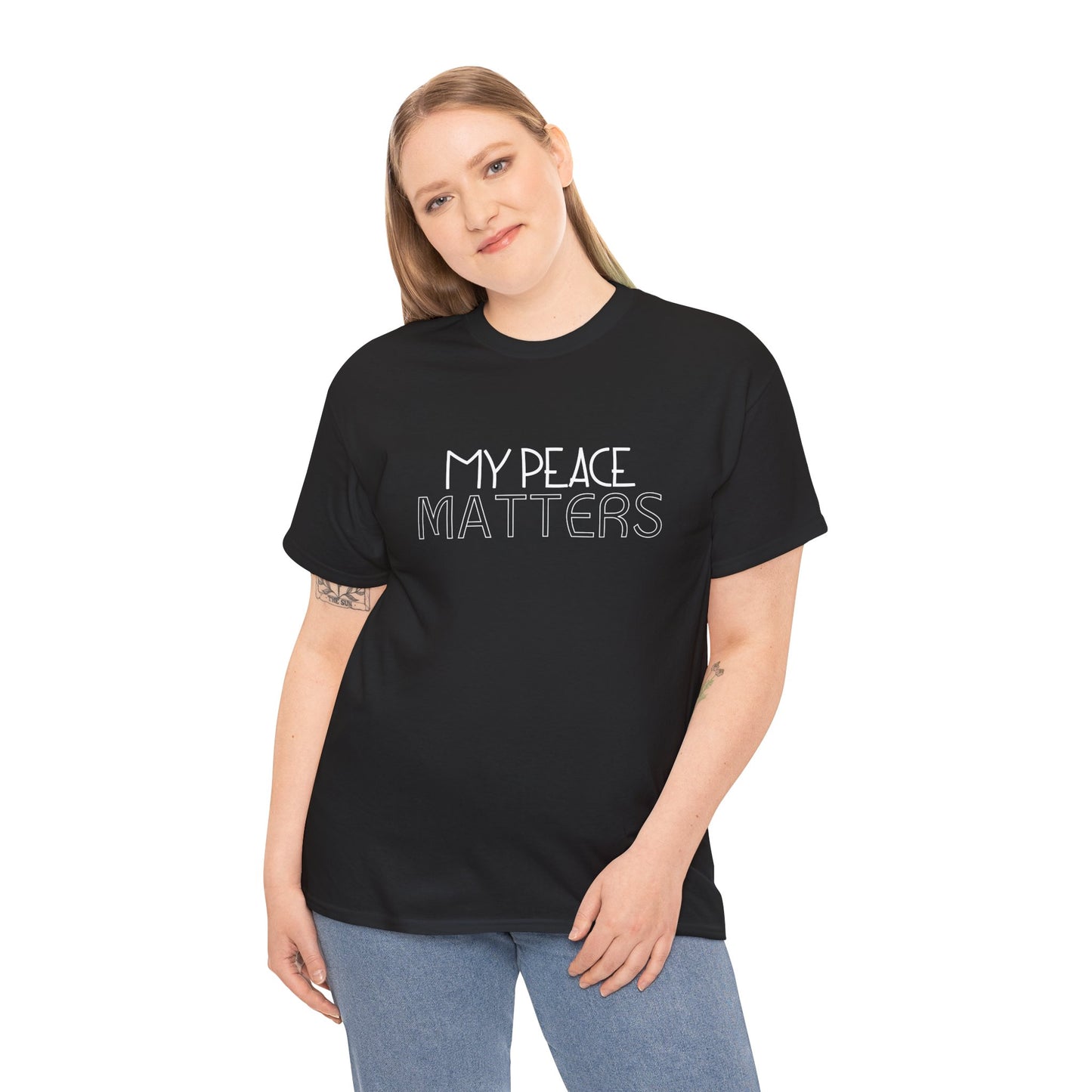 My Peace Matters Unisex Heavy Cotton Tee