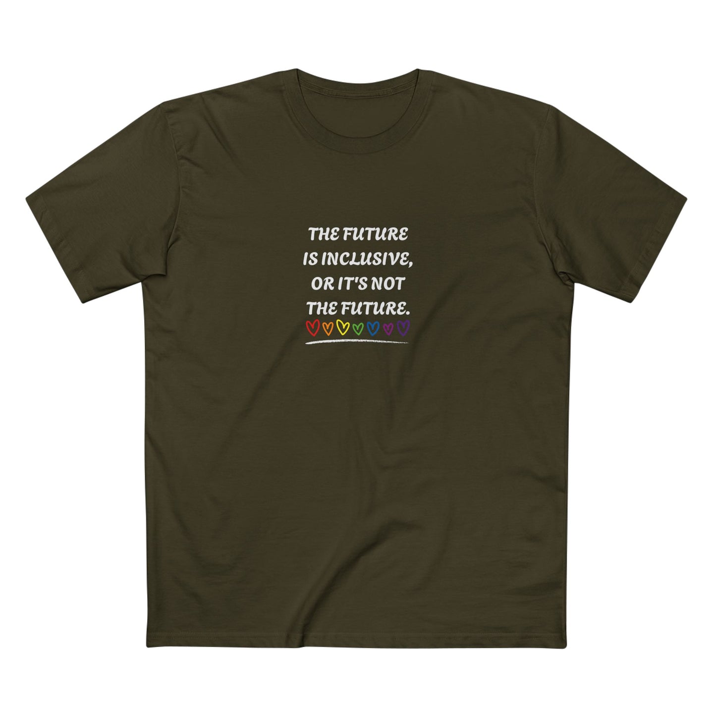 Inclusive Future Tee — "The Future Is Inclusive Or It's Not The Future" Graphic T-Shirt