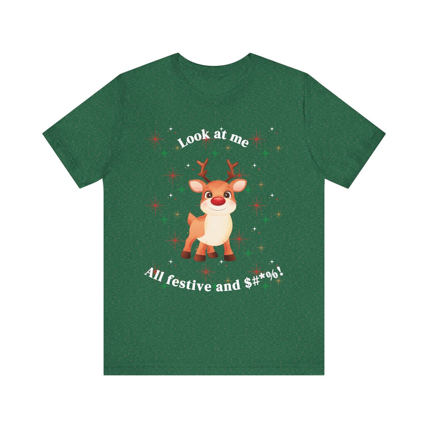 All Festive Christmas Tee- Jersey Short Sleeve Tee