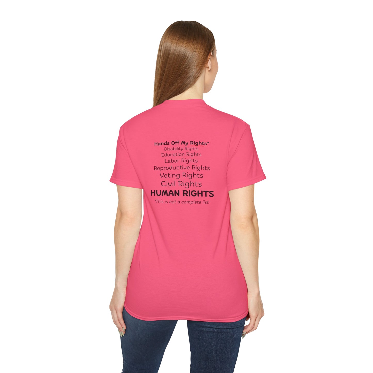 Hands Off My Rights - Light Unisex Ultra Cotton Tee