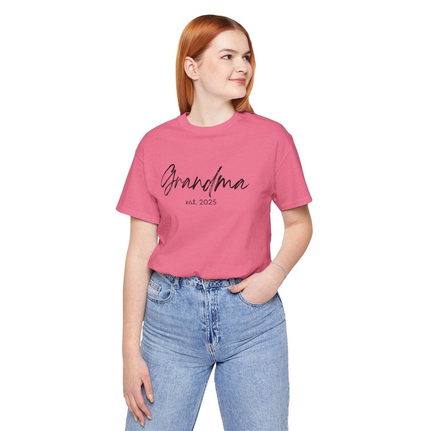 Est 2025 - Grandma Short Sleeve Jersey Tee