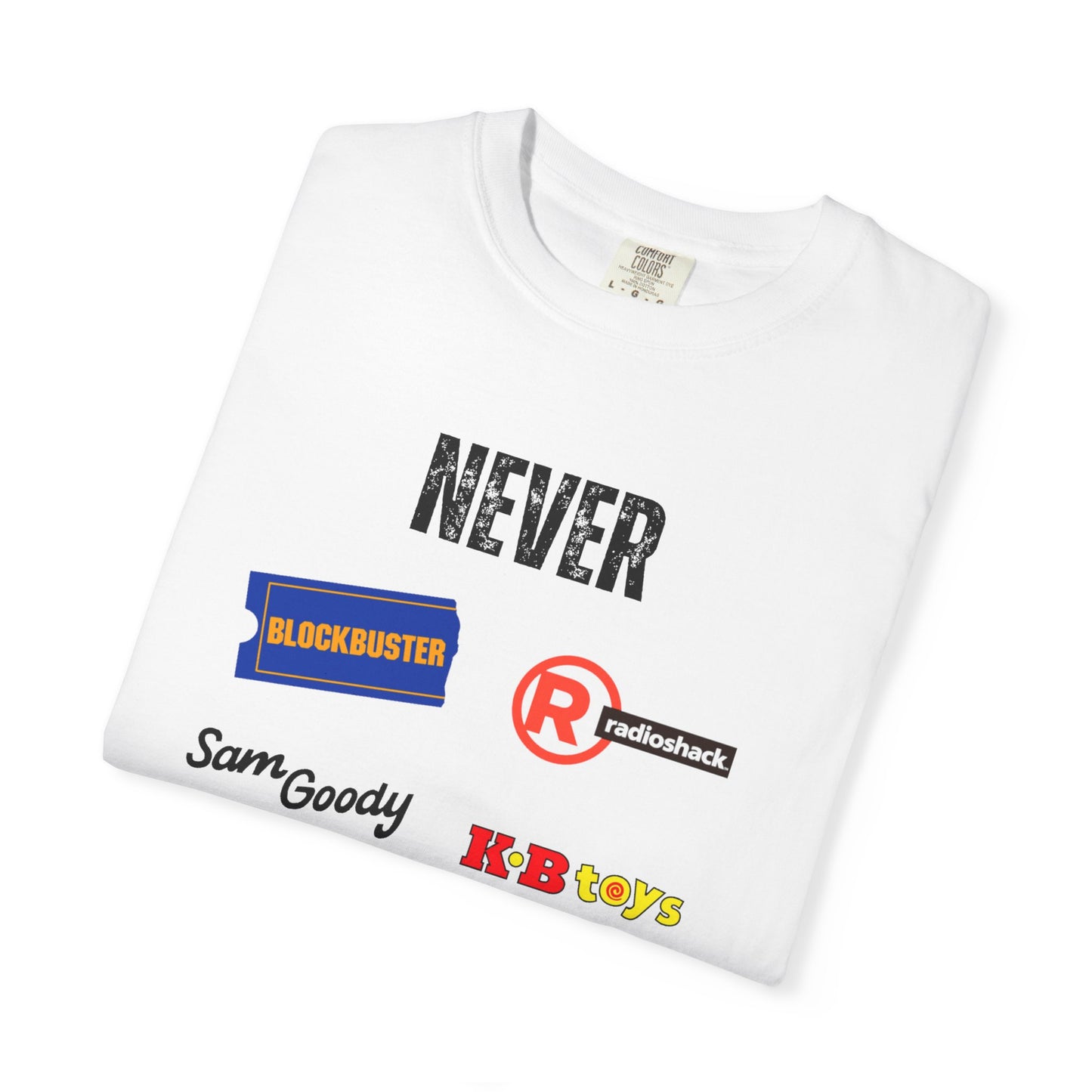 Never Forget - Unisex Garment-Dyed T-shirt