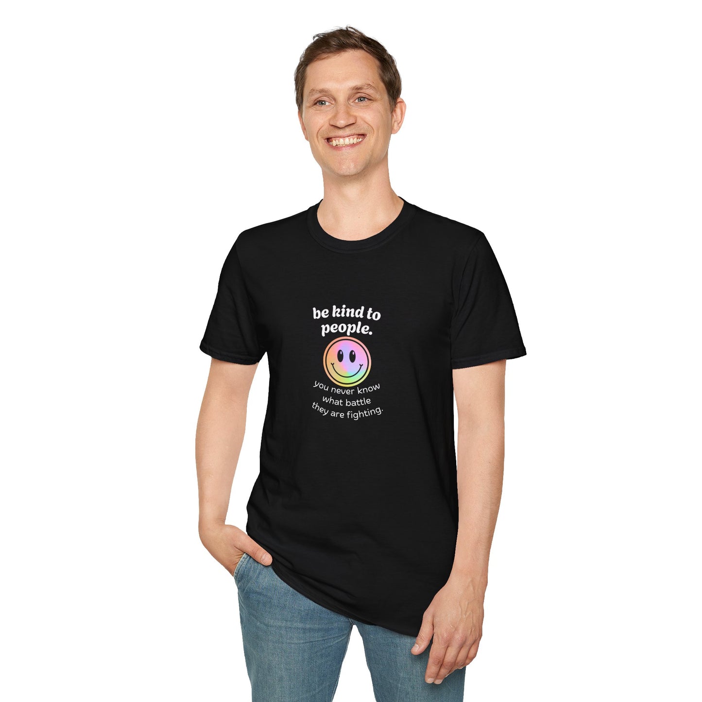 Be Kind To People T-Shirt — Inspirational Message Tee