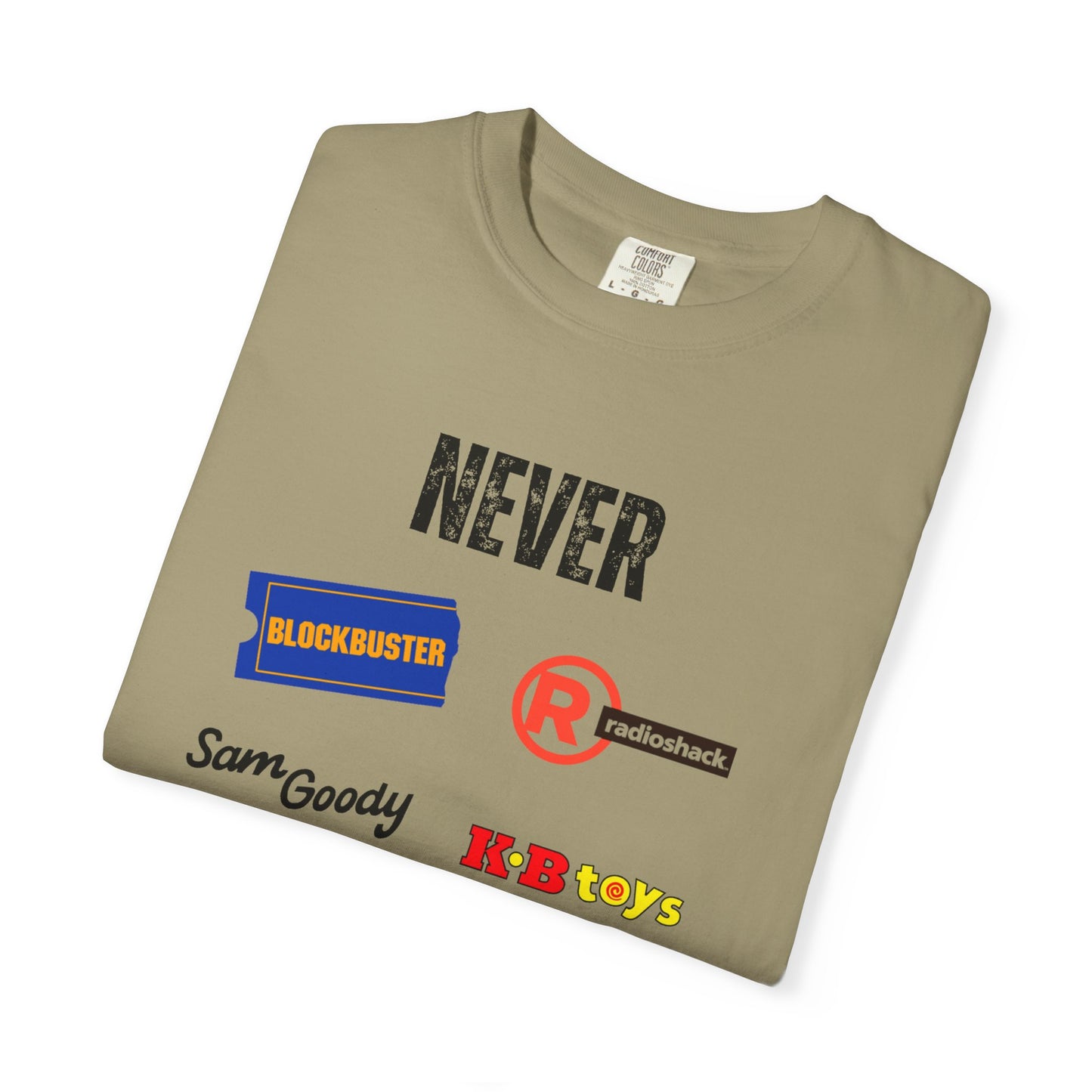Never Forget - Unisex Garment-Dyed T-shirt