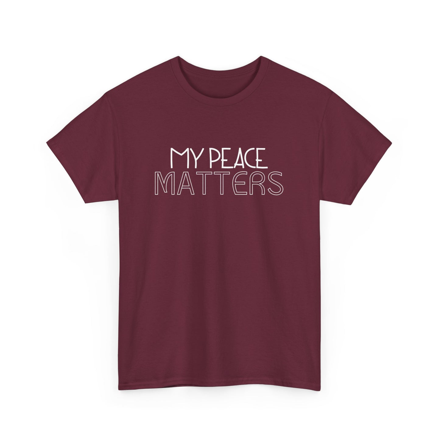 My Peace Matters Unisex Heavy Cotton Tee