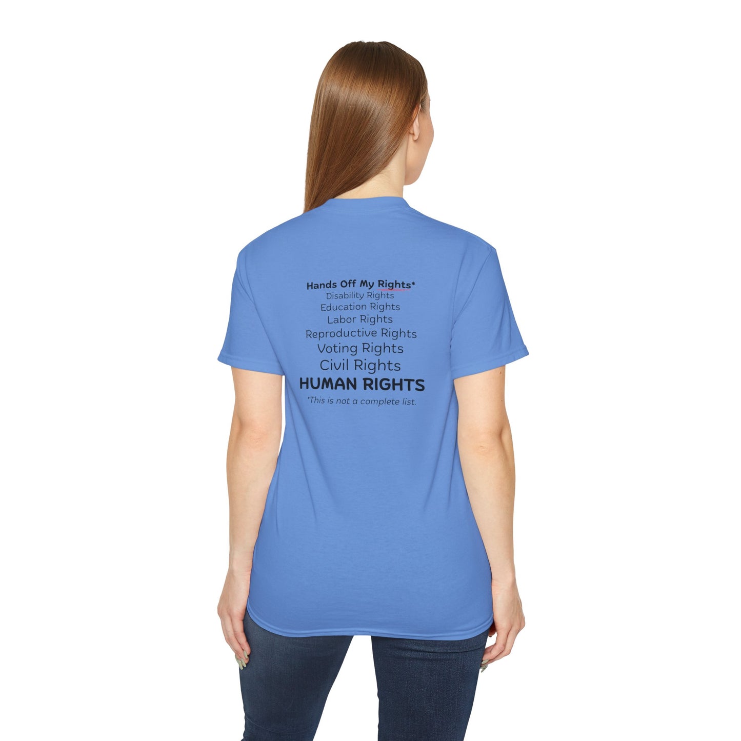 Hands Off My Rights - Light Unisex Ultra Cotton Tee