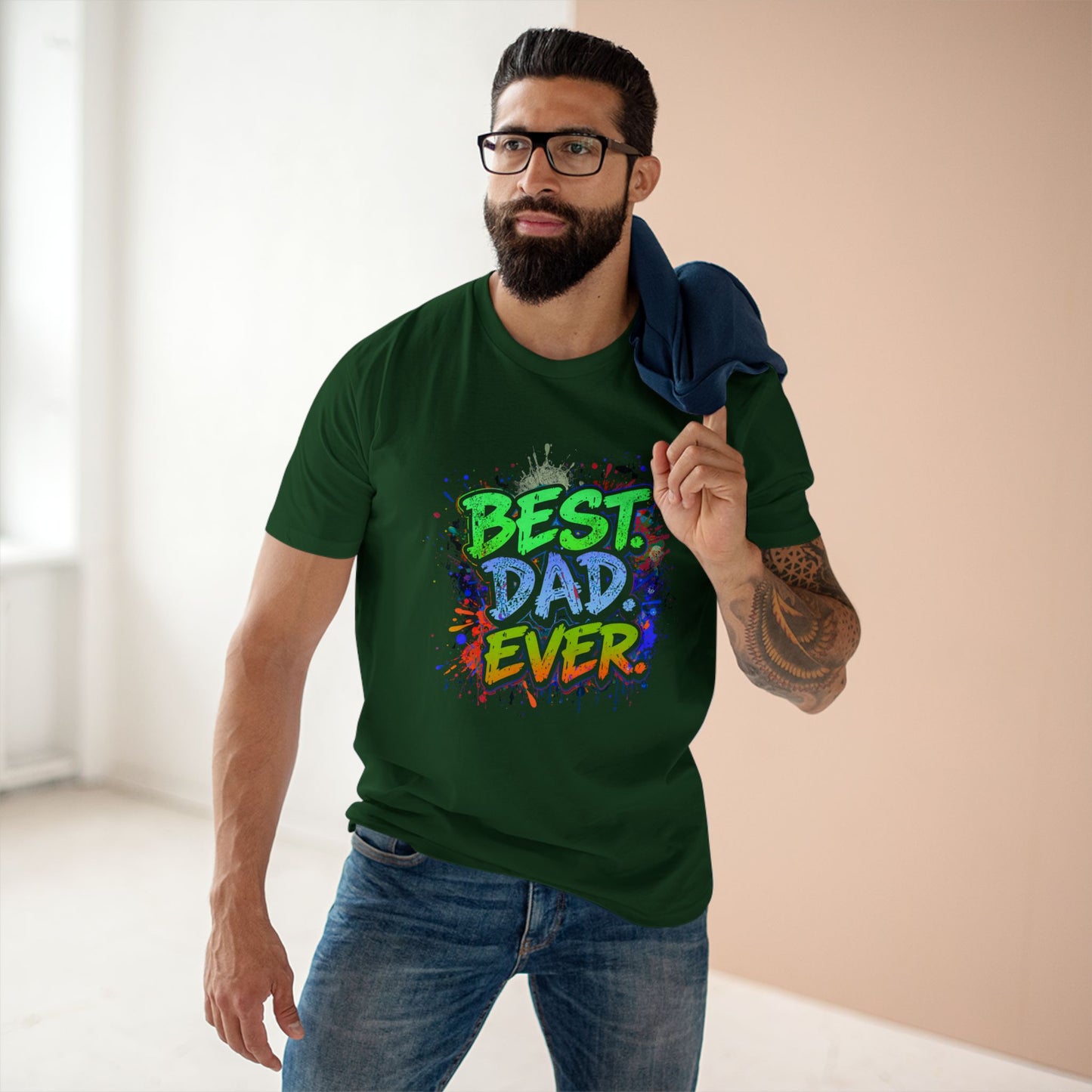 Best. Dad. Ever. T-Shirt — Father's Day Graphic Tee for Men